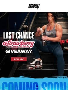 [GIVEAWAY]  Last chance to win TOTAL WAR Preworkout