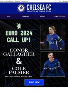 GOING TO THE EUROS! Cole Palmer & Conor Gallagher