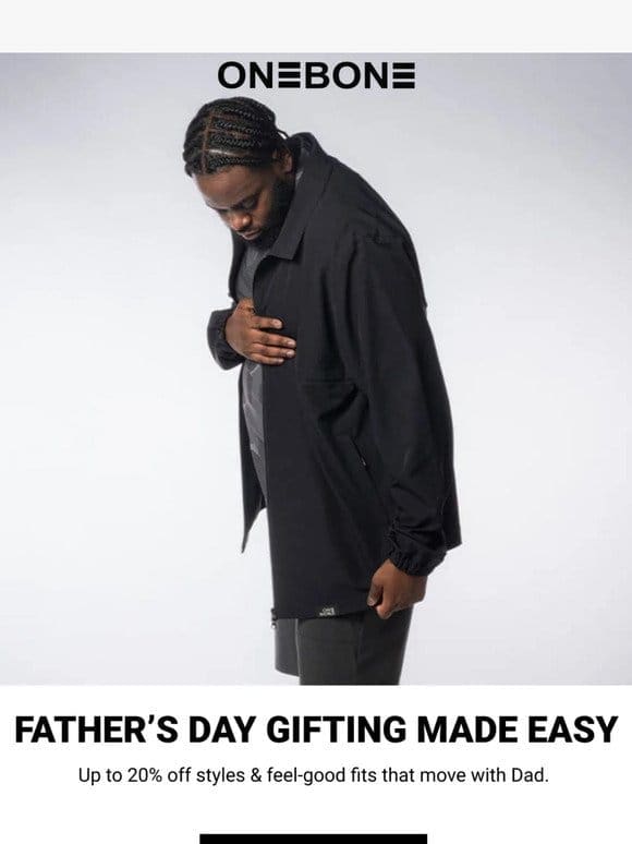 Gear Dad up the right way