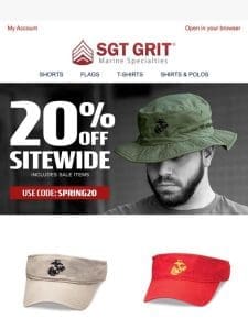 Gear Up for Summer: New USMC Boonies and Visors Now Available!
