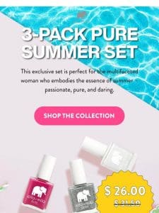 Get 17% off this nail polish trio