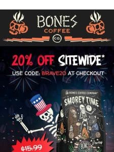 Get 20% Off Sitewide for Our Memorial Day Sale!