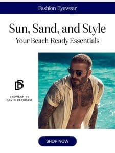 Get Beach-Ready: Sunglasses & Accessories
