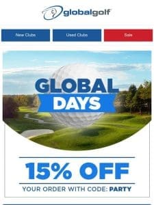 Get Ready for the Greens: 15% Off Golf Shoes and Apparel