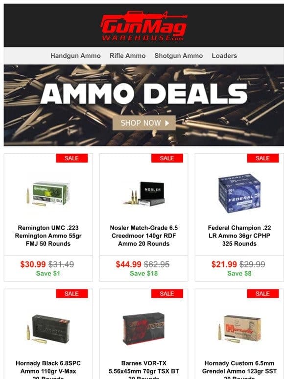 Get Some Group Therapy With This Rifle Ammo | Remington UMC .223 Remington 55gr 50rd Box for $31
