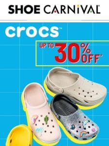 Get Your Feet in These Deals: Up to 30% off Crocs and HEYDUDE!