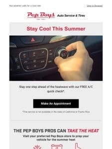 Get a FREE A/C Check NOW!