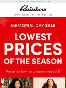 Get the Lowdown On The Best MEMORIAL DAY DEALS ????? Up To 80% OFF!