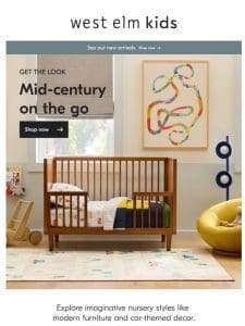 Get the look: Mid-century on the go