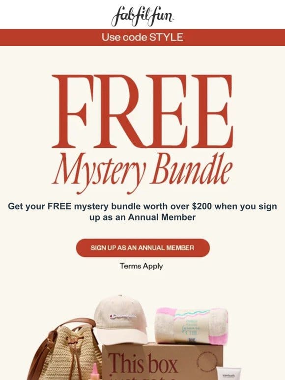 Get this Mystery Gift for FREE!