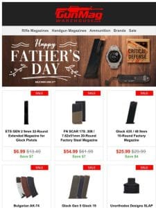 Gifts For Dad， Even If It’s a Bit Late | ETS Gen 2 9mm 32rd Glock Mag for $7