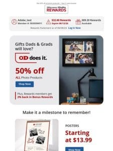 Gifts for Dads & Grads?. OD does it!