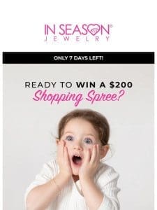 Giveaway Alert   Win a $200 Shopping Spree For Your Little One!