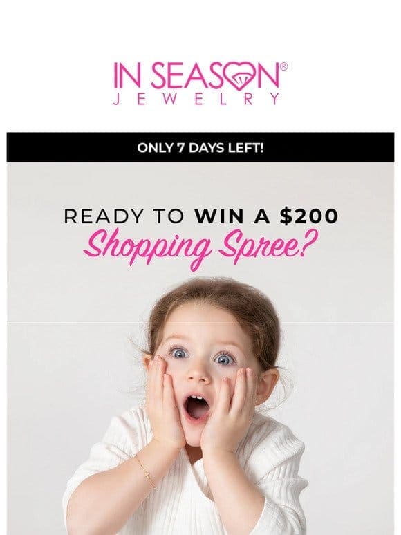 Giveaway Alert   Win a $200 Shopping Spree For Your Little One!
