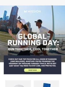 Global Running Day: Run Together， Cool Together