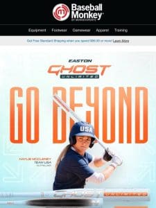 Go Beyond with the All-New Easton Ghost Unlimited Fastpitch Bat ⚾