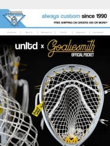 Goaliesmith stringing now available @LU