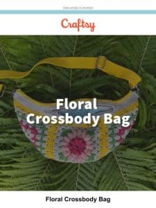 Going LIVE: Floral Crossbody Bag with Brenda K.B. Anderson