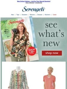 Gorgeous New Summer Styles @ Serengeti Fashions ~ Shop New Now!