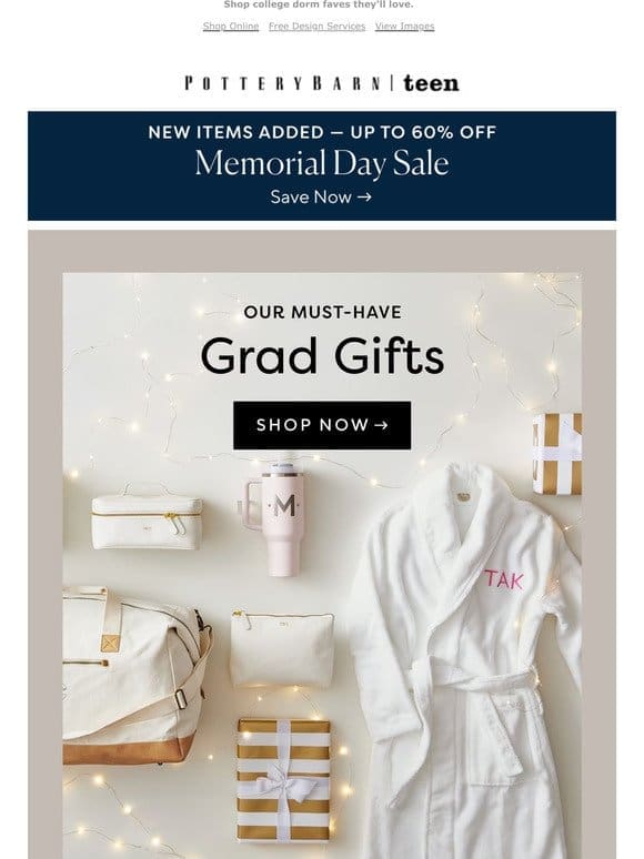 Grad gifts for the college-bound student ?
