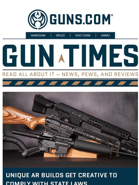 Gun Times | Unique AR Builds Get Creative To Comply With State Laws