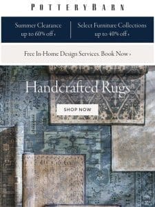 Handcrafted rugs for any space