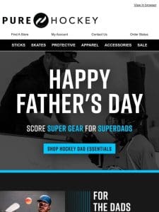 Happy Father’s Day ? Score Super Gear For Superdads