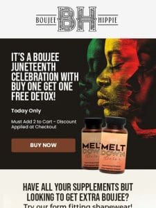 Happy Juneteenth! Celebrate with this BOGO Free! ?