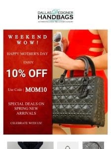 Happy Mother’s Day! Weekend Wow – Treat Mom to Delights & Deals!