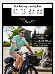 ? Happy NATIONAL eBIKE DAY – Sale ending