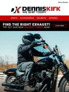 Hard Time Finding Exhaust Parts For Your Harley? Not Anymore