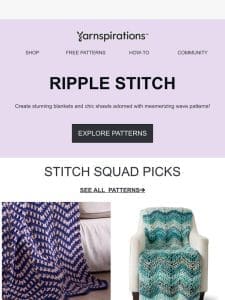 Have You Tried the Ripple Stitch?