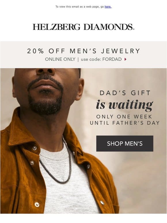 Have you found Dad a gift yet?