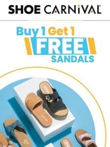 Have you shopped BOGO Free Sandals?
