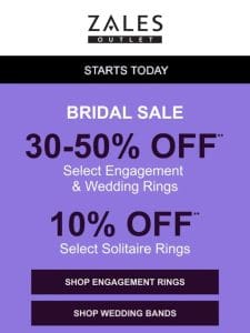 Hearing Wedding Bells? It Must Be The Bridal Sale!