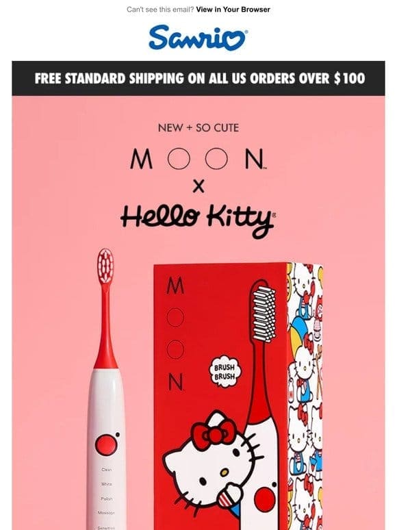 Hello Kitty x MOON Oral Beauty ??