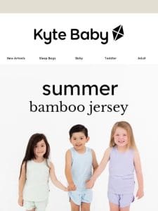 Hello Summer Bamboo Jersey Sets!