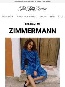 Here are new picks from Zimmermann