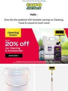 Hey — Fancy Yourself Up To 20% Off Great Value Cleaning!