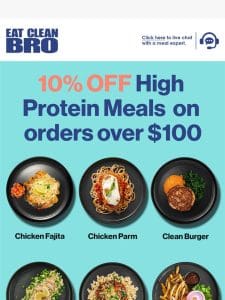 High Protein Meals Picked Just for YOU!