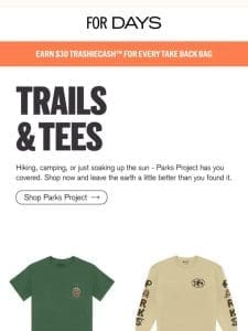 Hit the trails with Parks Project