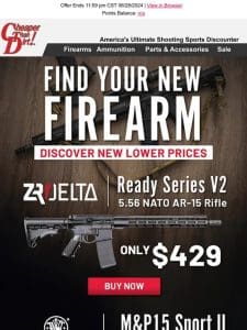 Hot Summer Prices On Your Next Firearm and Ammunition