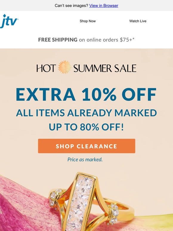 Hot ☀️ Summer ☀️ Sale!