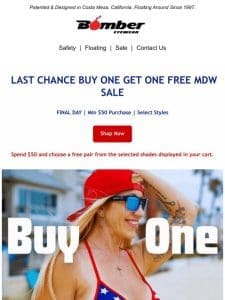 Hours Left on BOGO MDW Sale!