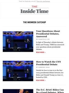 How to watch the CNN presidential debate