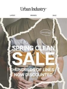 Hundreds Of Discounted Lines In Our Spring Clean Sale..