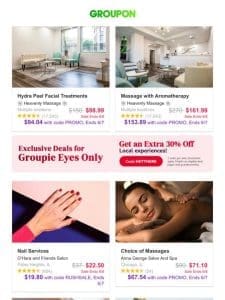 Hydra Peel Facial Treatments and More