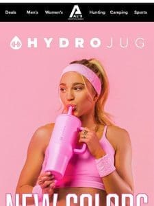 HydroJug Summer Colors Are Here!