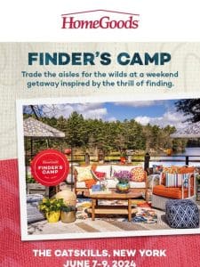 Introducing: Finder’s Camp. ??