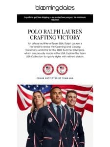 Introducing Polo Ralph Lauren’s Team USA Collection for the 2024 Summer Olympics